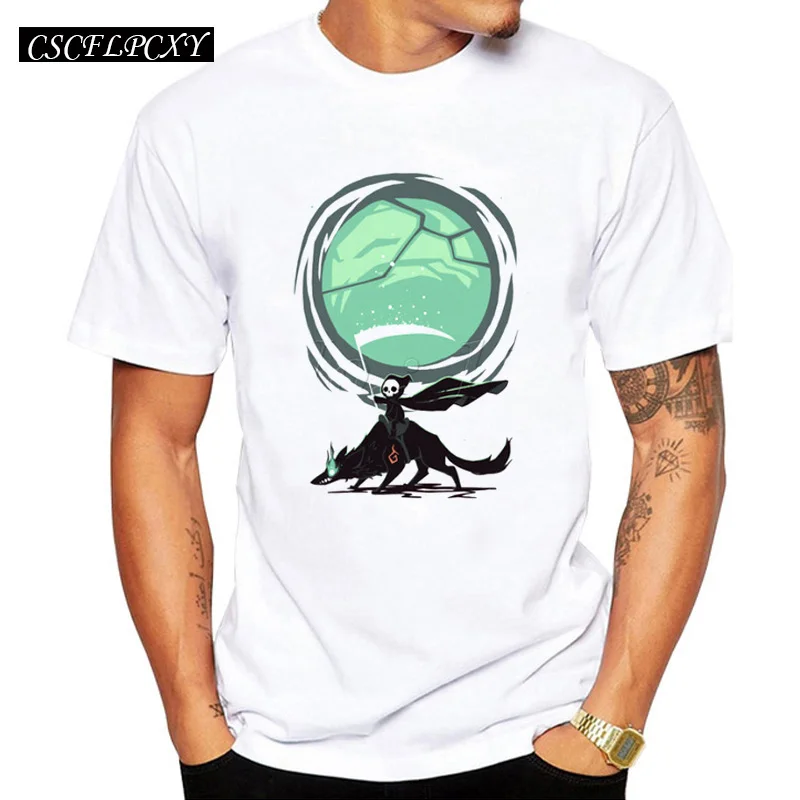 

2019 Newest Men's Fashion Little Reaper Printed T-Shirt Summer Cool Tops Fashion Tees