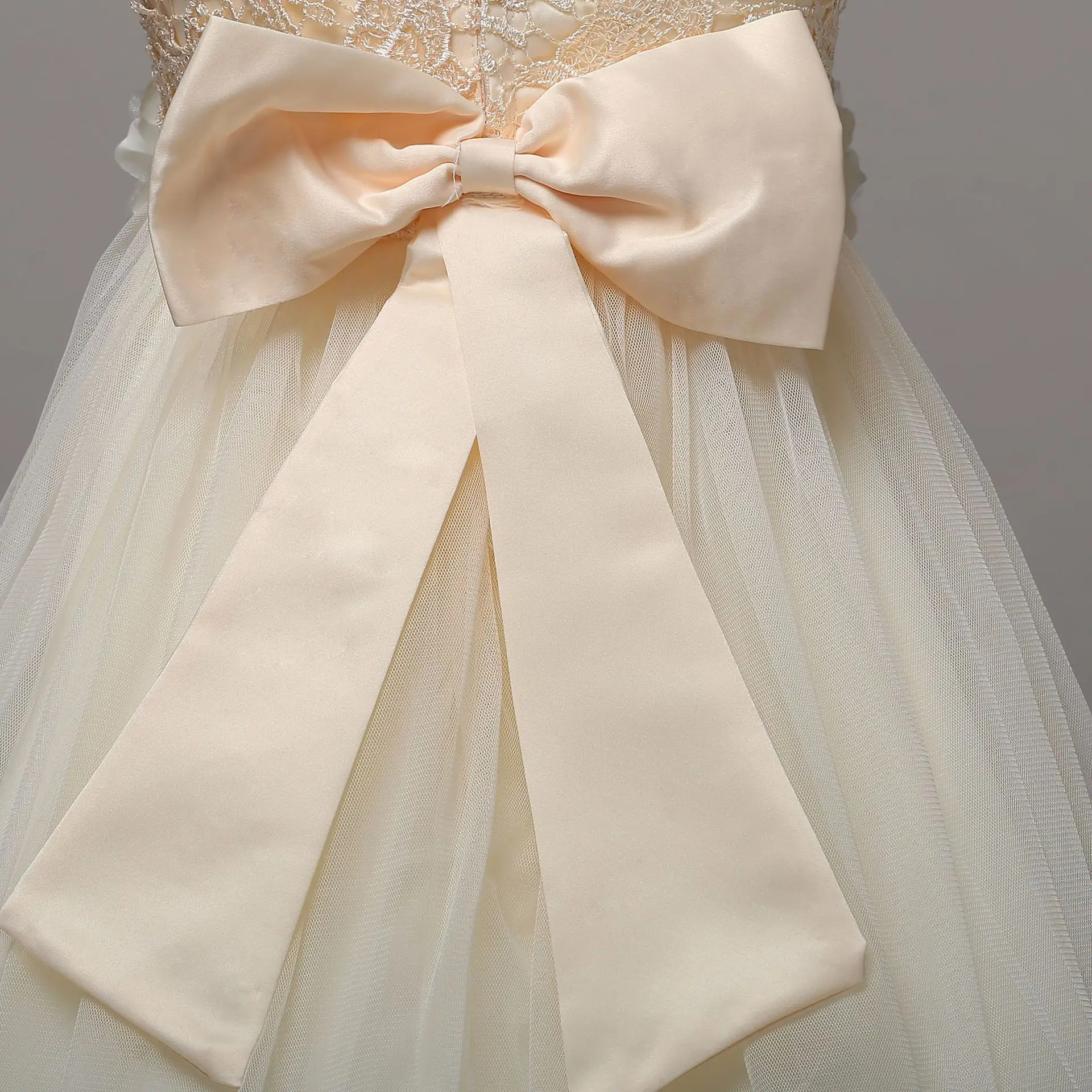 Spring And Summer New Products Flower Fairy Children Tailing Evening Gown Sequin Flower Children Princess Skirt Children Dress