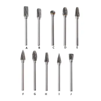

1/8 inch Shank Tungsten Steel Carbide Burr Cutter Rotary Tool Engraving Polishing