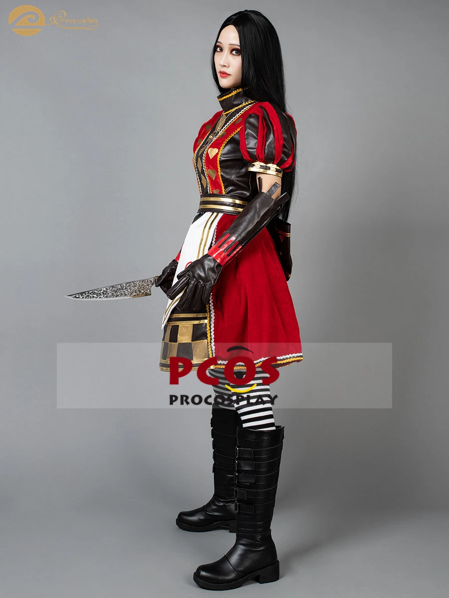 Pro cosplay Upgrade Version~ Alice: Madness Returns Королевское Платье Costutme& Costume mp000099