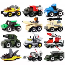 14 шт./лот Военная серия мини Броня автомобиль истребитель танков строительные блоки кирпичи развивающие игрушки для детей мальчиков детские подарки