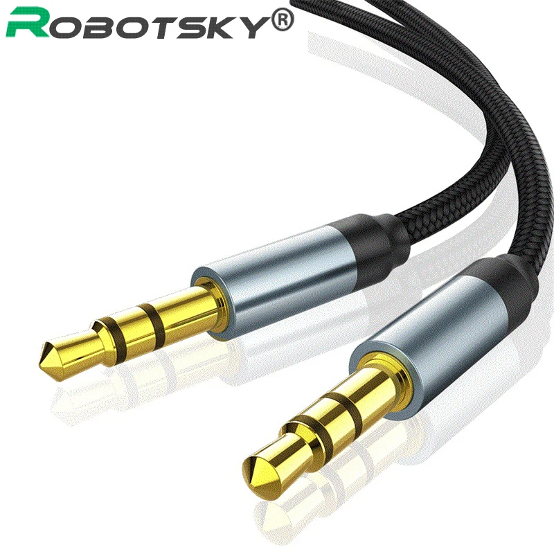 3.5mm Jack Audio Cable Jack 3.5 mm Male 
