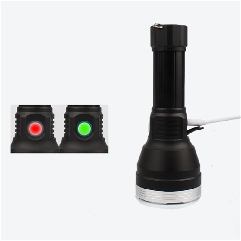 Xmund SST40 1400 люмен тактический фонарь 3 режима USB Перезаряжаемый 26650 аккумулятор IP65 Водонепроницаемый фонарь для исследования фонарь лампа