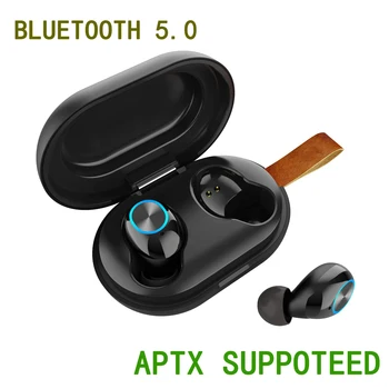 

Bluetooth Earphones 5.0 TWS Mini Wireless Headset Power Display Earphone with charging box Sports Earbuds Gaming