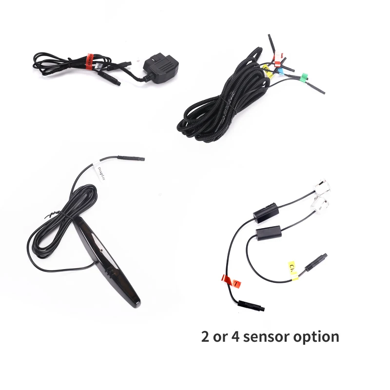 OBD цифровой передний датчик парковки Светодиодный дисплей w+ OBD 2 Разъем срабатывает автоматически скорость ниже 20 км/ч