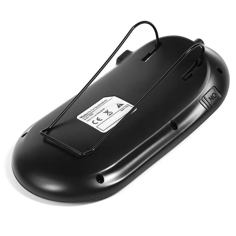 Universal Sun Visor Clip Hands-free Calling Kit Car MP3 Player Speakerphone Speaker Bluetooth FM TF Music Player