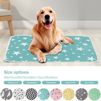 

Reusable Diapers For Dog Urine Water Absorbency Diaper Sleeping Bed Pet Dog Absorbent Mat Puppy Training Pad Baby Diapers #15