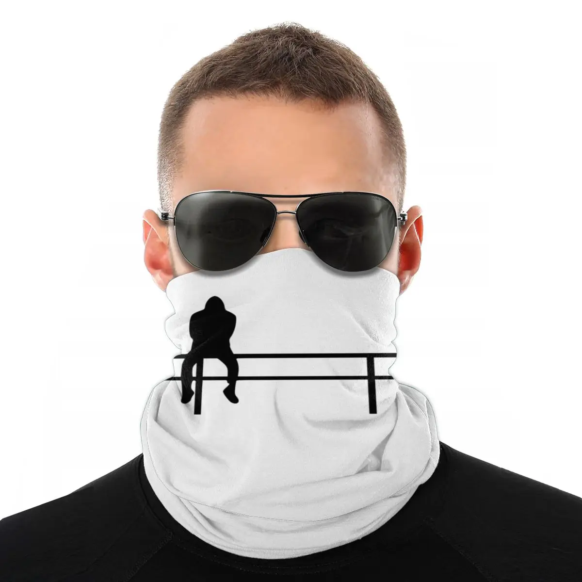 

MR ROBOT Hacker Elliot Alderson шарф полумаска для лица унисекс модный трубчатый шарф для Шеи Банданы ветрозащитный головной убор для активного отдыха