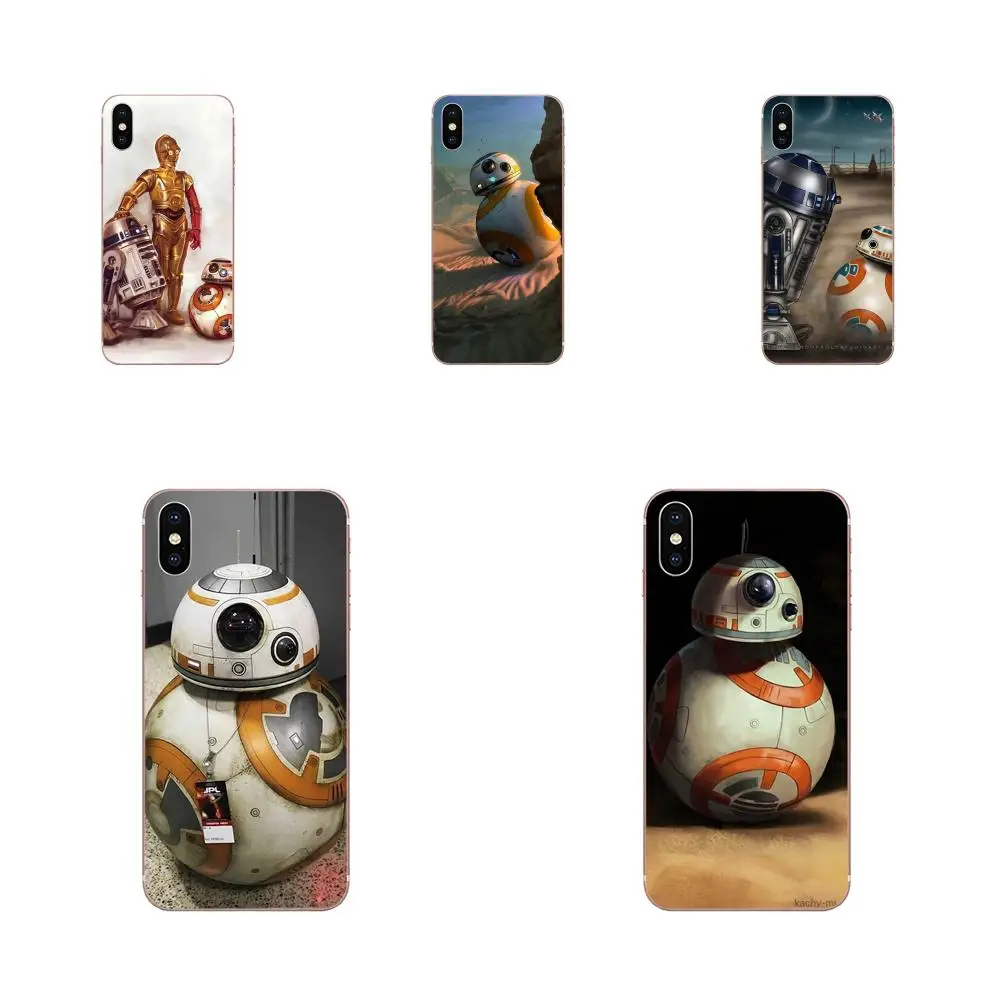 Милые юбки-пачки со звездочками Wars Bb8 R2d2 робот Bb-8 для Huawei NOVA 2 V20 Y3II Y5 Y5II Y6 Y6II Y7 Y9 G8 G9