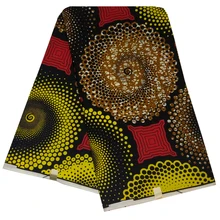 Новейший Готический дизайн Анкара печатные африканские нигерийские восковые ткани DIY восковой Текстиль 6 ярдов