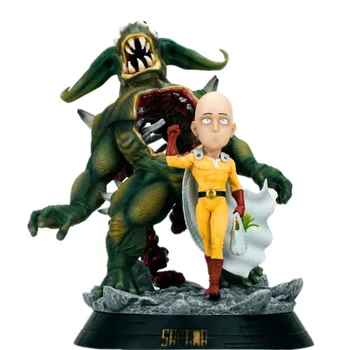 

ONE PUNCH-MAN Saitama Teacher GK Resin Scenes Statue Action Figure Model Toy Christmas Gift X3578