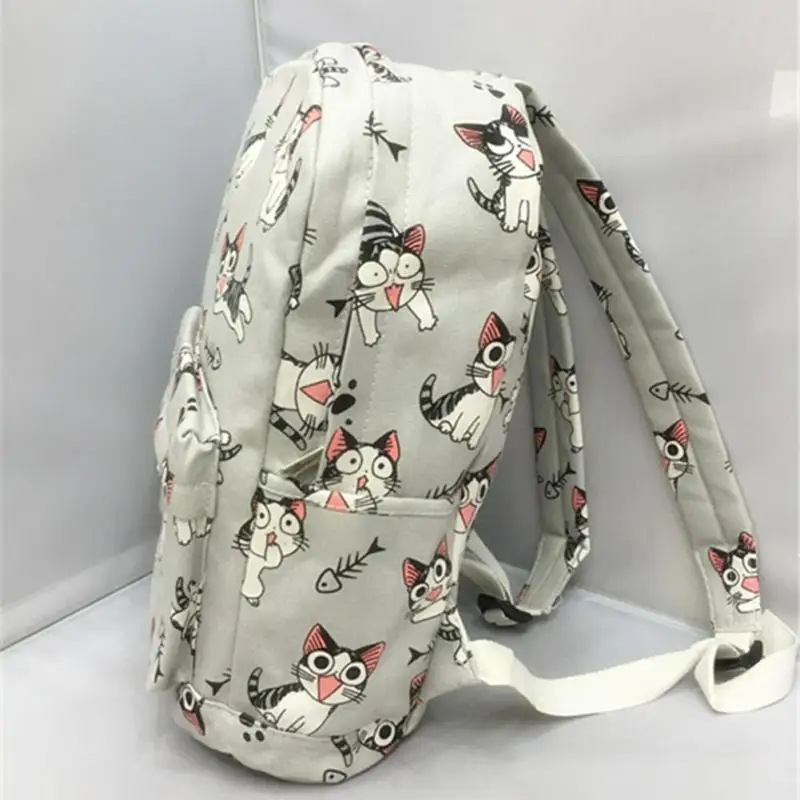 Chi's Cat Рюкзак Школьные сумки милый домашний аниме косплей рюкзак с изображением