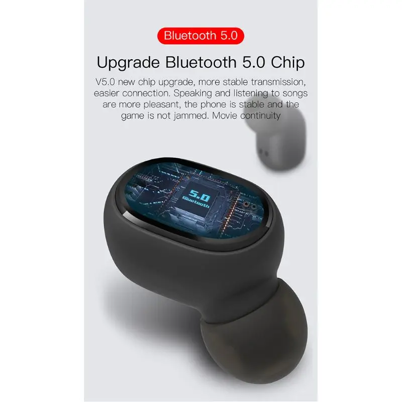 1 комплект E6S Bluetooth 5,0 гарнитура TWS беспроводные наушники мини спортивные стерео наушники