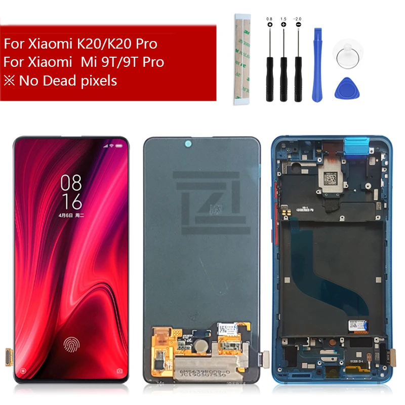 ЖК дисплей OlED для Xiaomi Redmi K20 Pro сенсорный экран дигитайзер в сборе запасные части MI