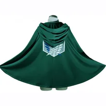 

FAKUNTN Attack on Titan Cloak Shingeki no Kyojin Scouting Legion Aren / Levi Capes Cosplay Costume