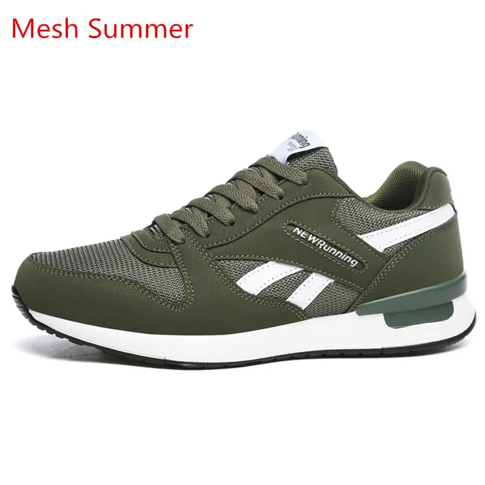 Green Mesh Summer VSIOVRY Легкая спортивная обувь для мужчин и женщин теплые меховые зимние кроссовки для мужчин Спортивная обувь для спортзала женские замшевые водонепроницаемые Прогулочные кроссовки - Цвет: Green Mesh Summer