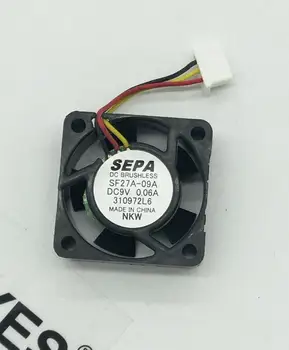 

Free shipping For sepa SF27A-09A 9v 0.06a 3010 silent 3 line cooling fan