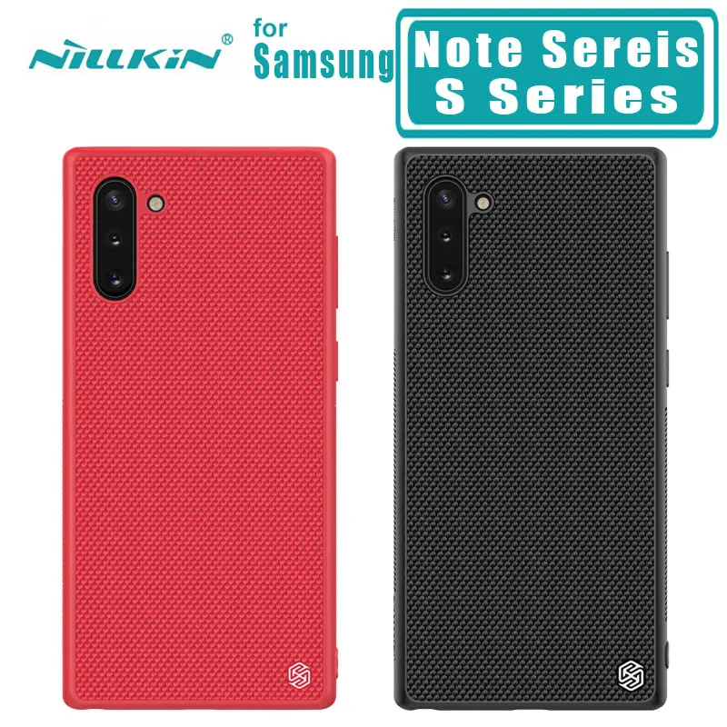 Чехол Nillkin для Samsung Galaxy Note 10 Plus текстурированный защитный чехол накладка на заднюю