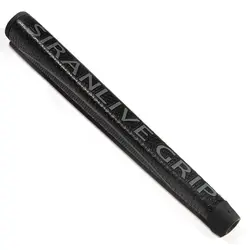 Premium Siranlive Rubber Golf Putter Grip - Multiple Color Options Available (Black)