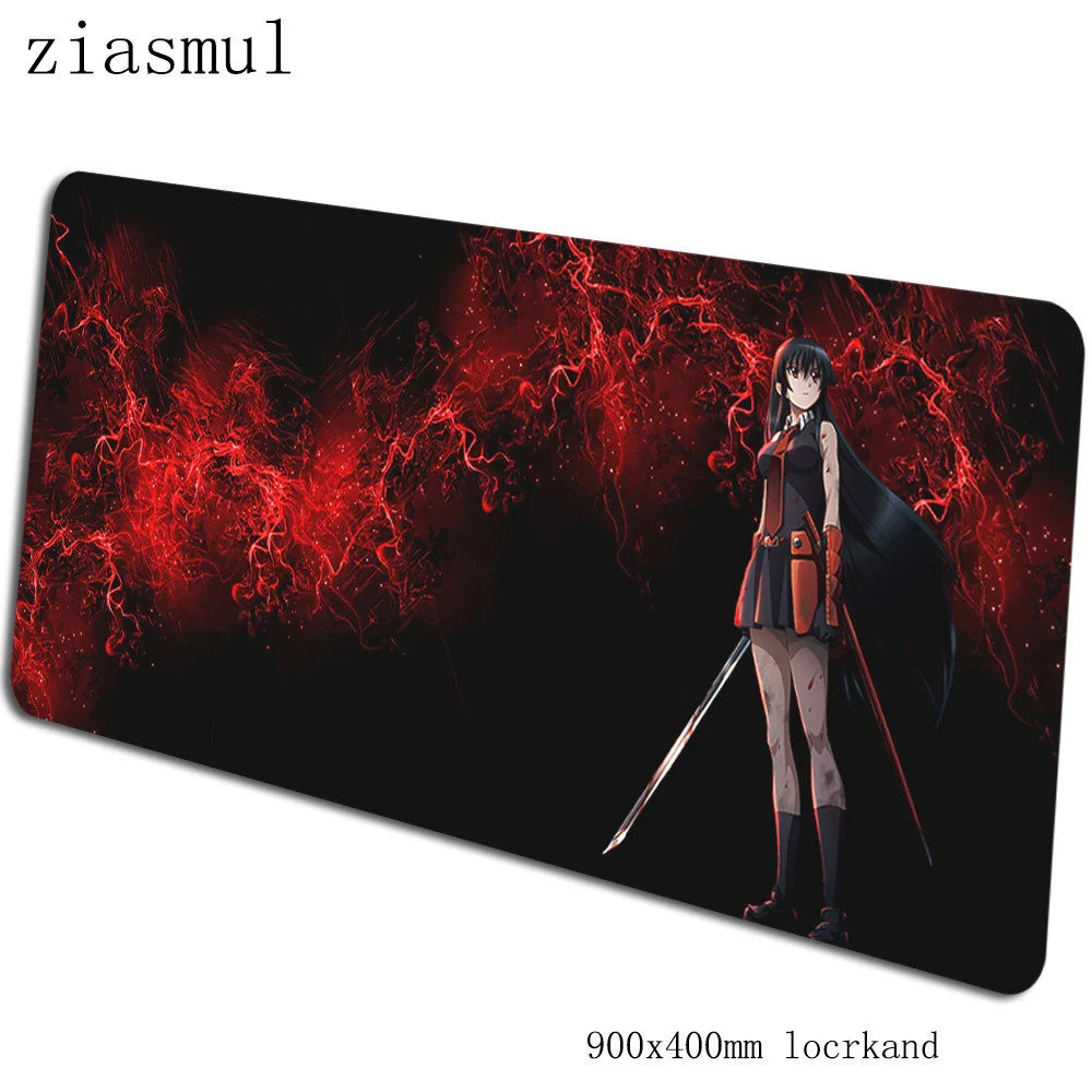 Игровой коврик для мыши akame ga kill padmouse 900x400x3 мм, милый игровой коврик для мыши, игровой компьютерный стол, коврик для запястья, коврик для мыши, ПК - Цвет: pattern 5