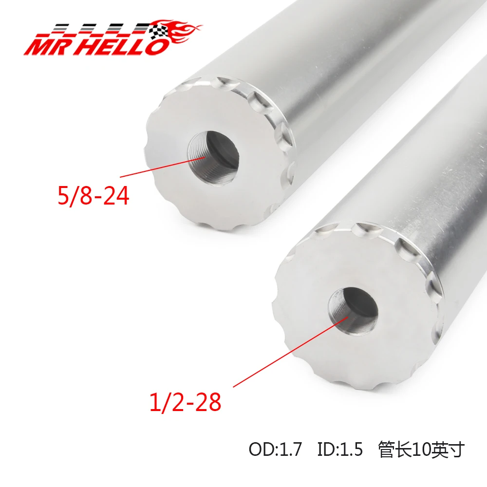 13Pcs 1/2-28 or 5/8-24 10 inch Aluminum Car Fuel Trap Solvent Filter for Napa 4003 Wix 24003
