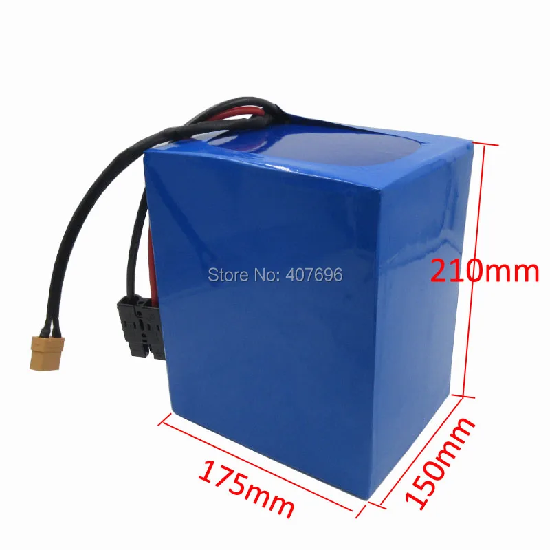 48V 24Ah LiFePo4 батарейный блок Применение 32700 сотовый 15S 4P для электрического велосипеда 48V 1000W 2000W Bafang с Зарядное устройство 50A BMS