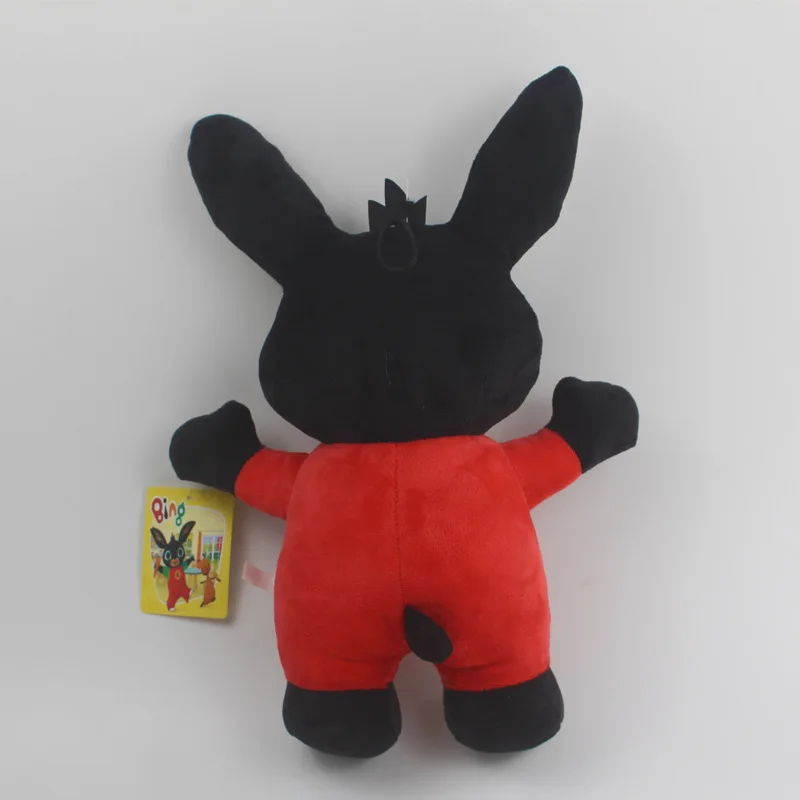 Bing Bunny Plush Toy Pendant Clip Keychain Bing Bunny Doll Toy Hoppity Voosh Stuffed Animal Pando Rabbit Toy for Christmas Gifts