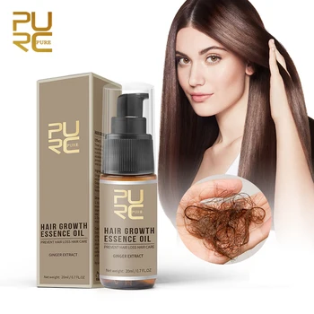 

PURC Hot sale Fast Hair Growth Essence Oil Hair Loss Treatment Help for hair Growth Hair Care 20ml