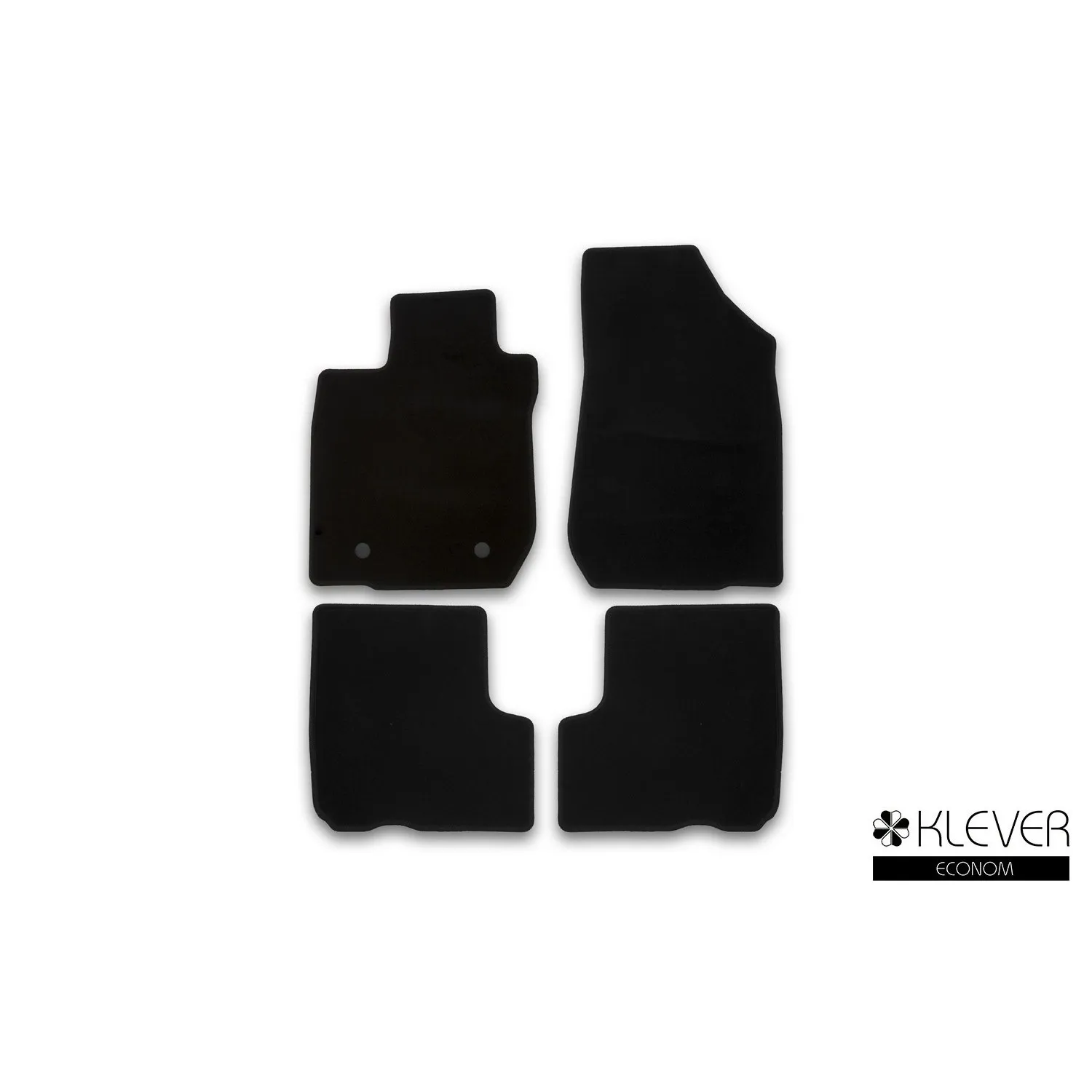 Коврики в салон Klever для LADA Largus 5 мест 2012->, ун., 4 шт.(текстиль) KLEVER01522701200k