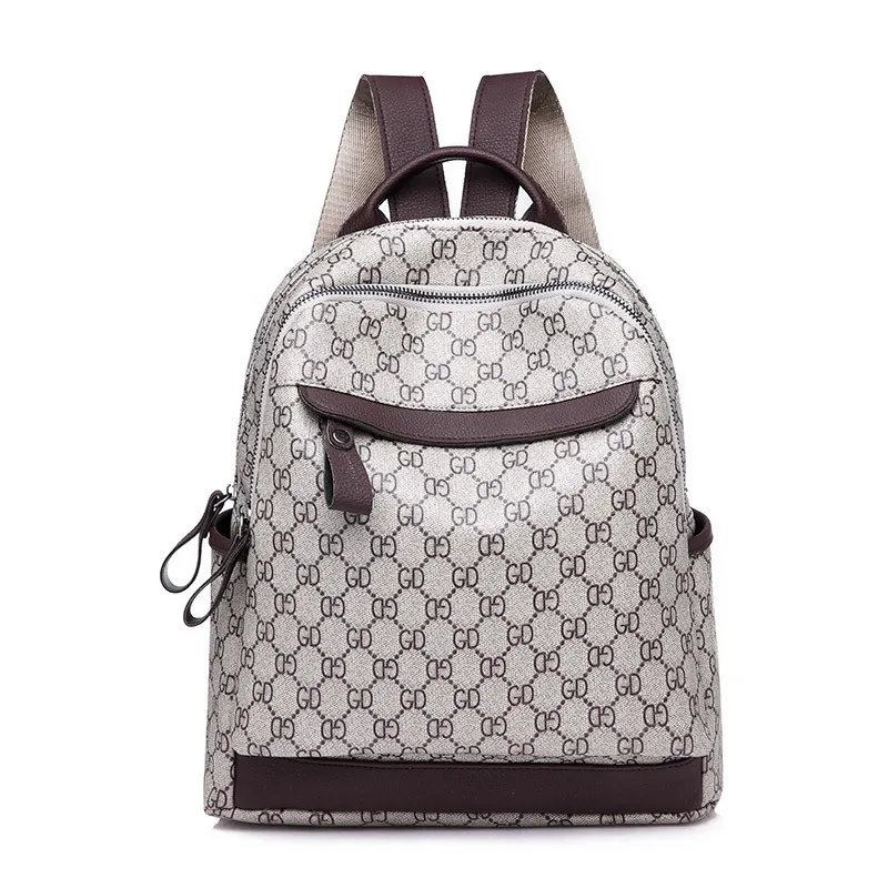 

Cross Border FOR WOMEN'S Bag 2019 New Style Fashion Backpack Casual Backpack Versatile Backpack Bag Can Be Made on Behalf