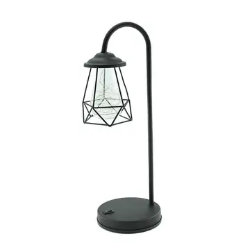 

LED Table Lamp Creative Room Decorative Night Lights Bedroom Bedside Desk Light Home Decor AA Battery Powered Wrought Iron