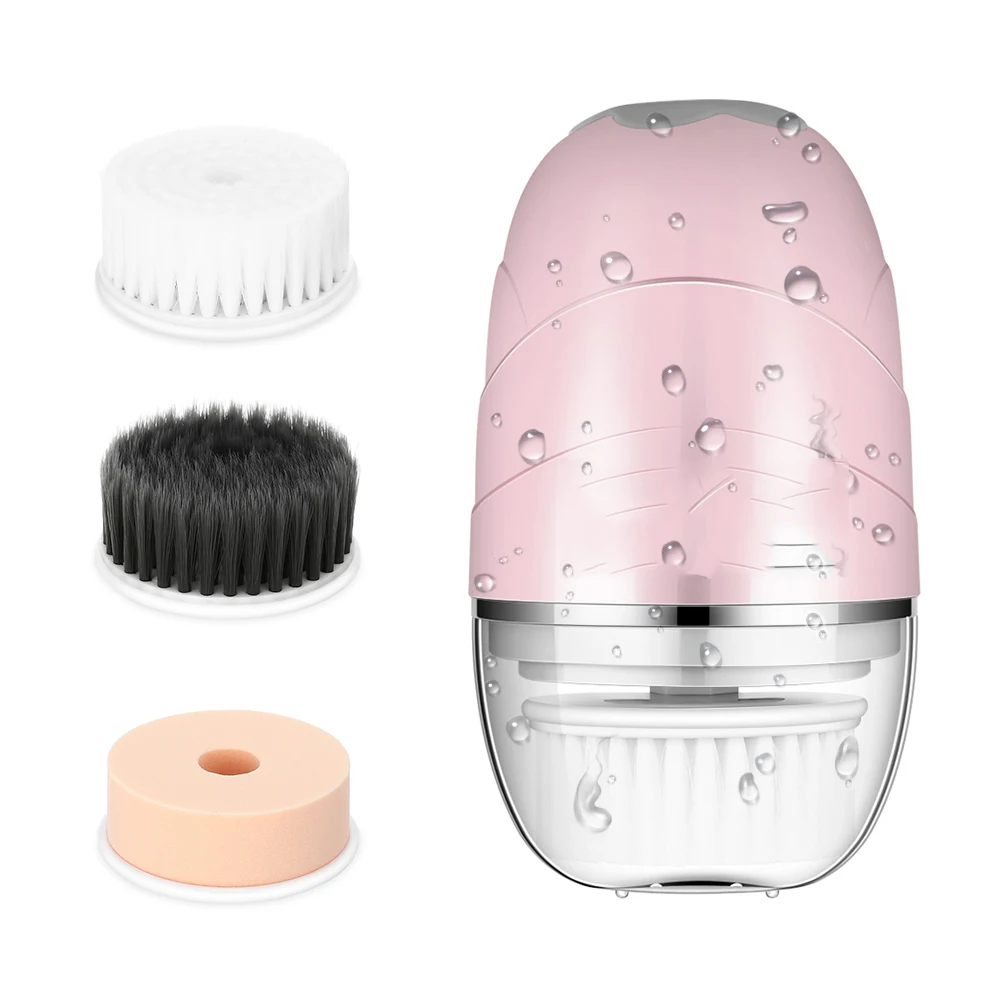 

E001 3 In 1 Face Cleansing Brush Blackhead Face Skin Care Beauty Brush Instrument Electric Brush For Face Cleaning