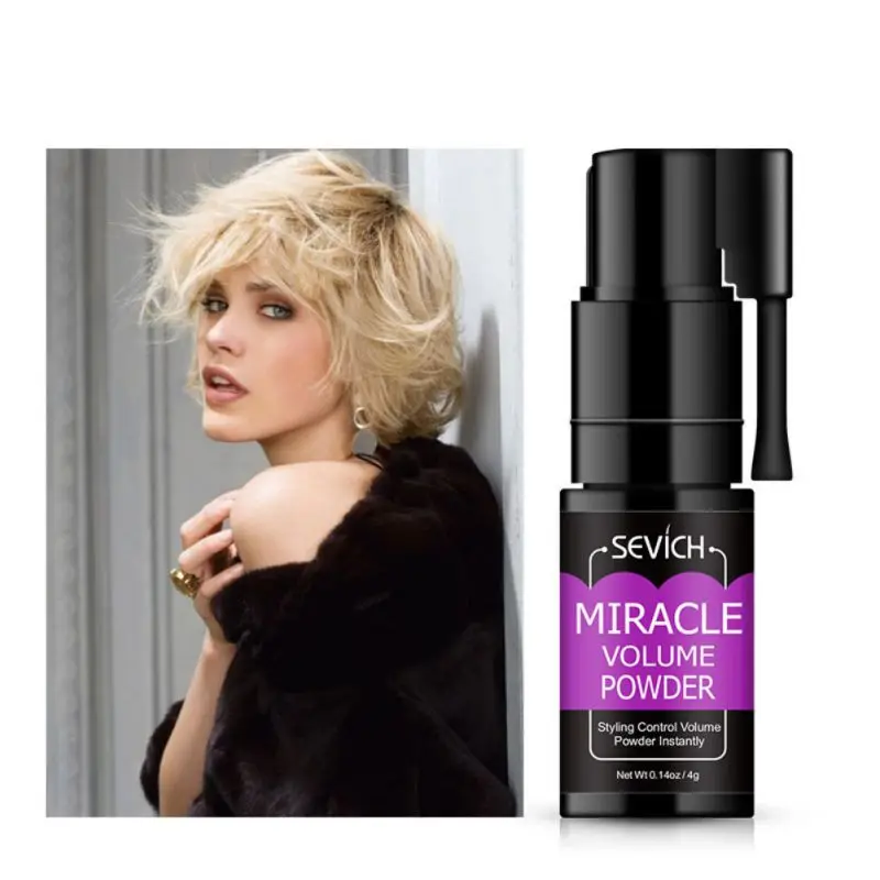 Unisex Fluffy Thin Hair Powder Increases Hair Volume Captures Haircut Modeling Hairspray Hair Wax