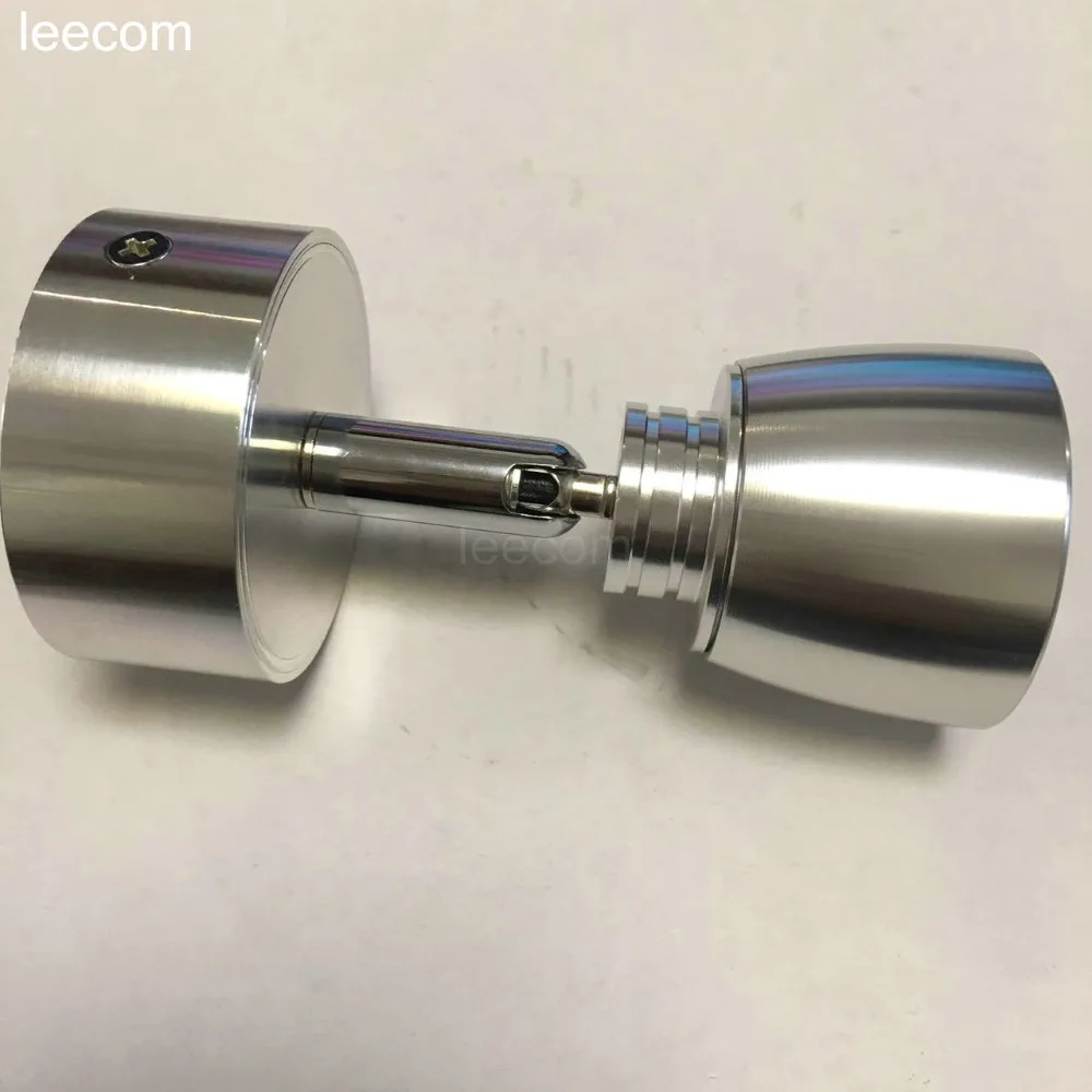 3 Вт Led Cob Потолочный Epistar светодиодный потолочный светильник, регулируемый витой гибкий металлический точечный светильник