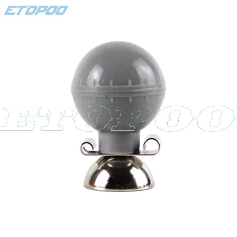 

6pcs/lot ECG machine lead wire accessories soft ball gray dual-use suction ball 3.0/4.0 universal chest electrode