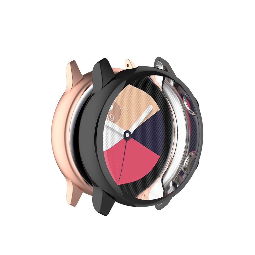 20 мм ремешок из нержавеющей стали для samsung Galaxy Active Watch 42 мм металлический браслет Мягкий защитный чехол R500 аксессуары для часов