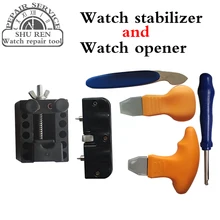 Инструмент для часов, нож с задней крышкой, открывалка с двумя когтями, открывалка для часов, инструмент для замены батареи, стабилизатор