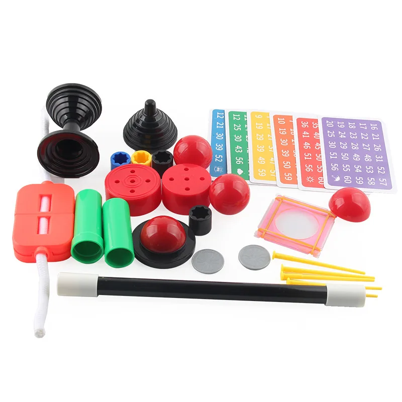 

Hot Sales Adult Children Magic Props Gift Set Educational Close-Range COS Stage Magic Toy Combination