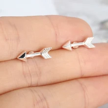 1 пара, модная крошечная стрела, серьги-гвоздики, Shellhard, подвески, узор, ушные альпинисты, brincos, женские сексуальные украшения для тела, Букле д 'Орель