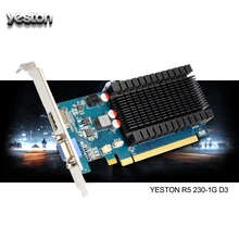 Yeston Radeon R5 230 GPU 1 ГБ GDDR3 64 бит игровой настольный компьютер ПК