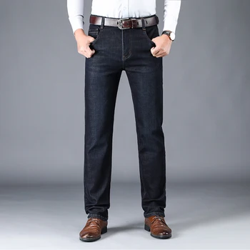 

NIGRITY New Men's casual jeans Fashion denim trousers male pant 2 Colors Optional big size 29-42