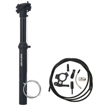 

ZOOM Bike Height Adjustable Line Control Seat Post Aluminum Alloy Dropper Seatpost 30.9mm Outside Line Road