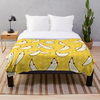 

I m bananas for you Blanket Wool Flannel Plush Blanket Bedspread For office Sherpa Blanket Couch Quilt Cover Travel