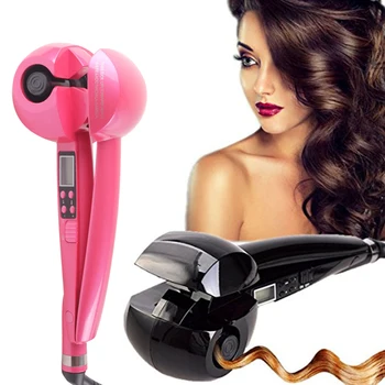 

Pro LCD Automatic Hair Curler Curling Iron Wave Curl Styler Perm Hair Styling Tools Easy Use Practical Hair Care Tools