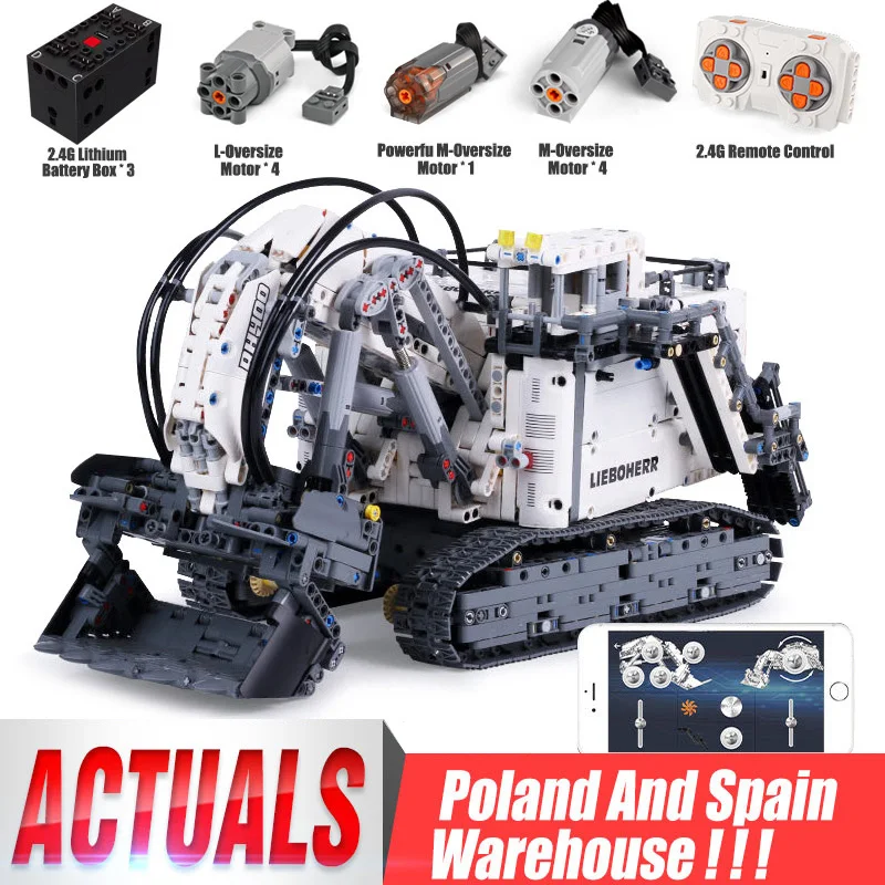 lego technic excavator liebherr