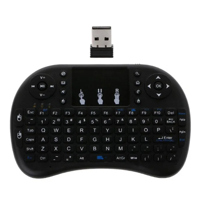 2,4 ГГц Беспроводная i8/i10 Сенсорная панель мини клавиатура Fly Air mouse для Android tv PS3/4 Hi 888