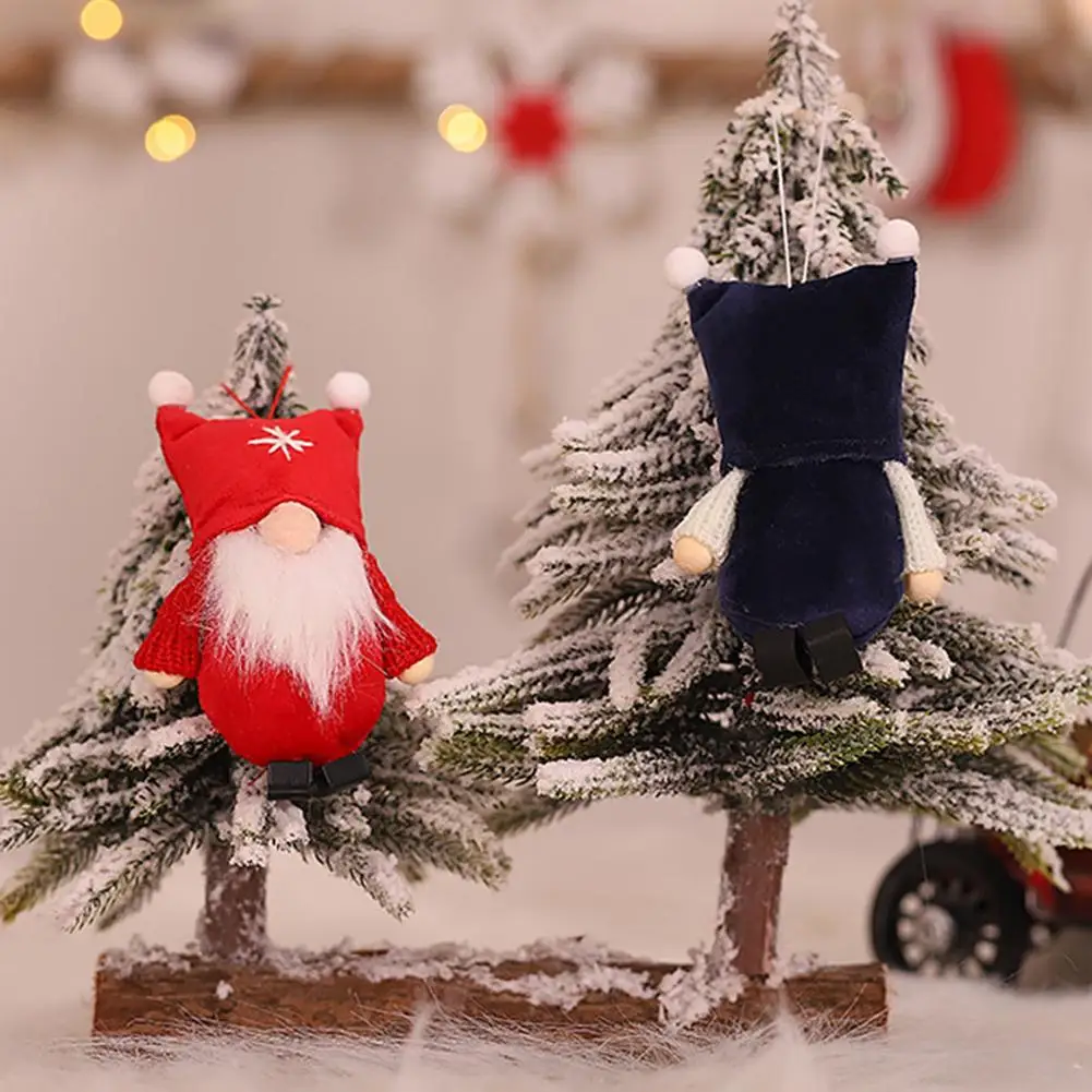 Рождественский шведский Санта гном плюшевая кукла шерстяные милые украшения
