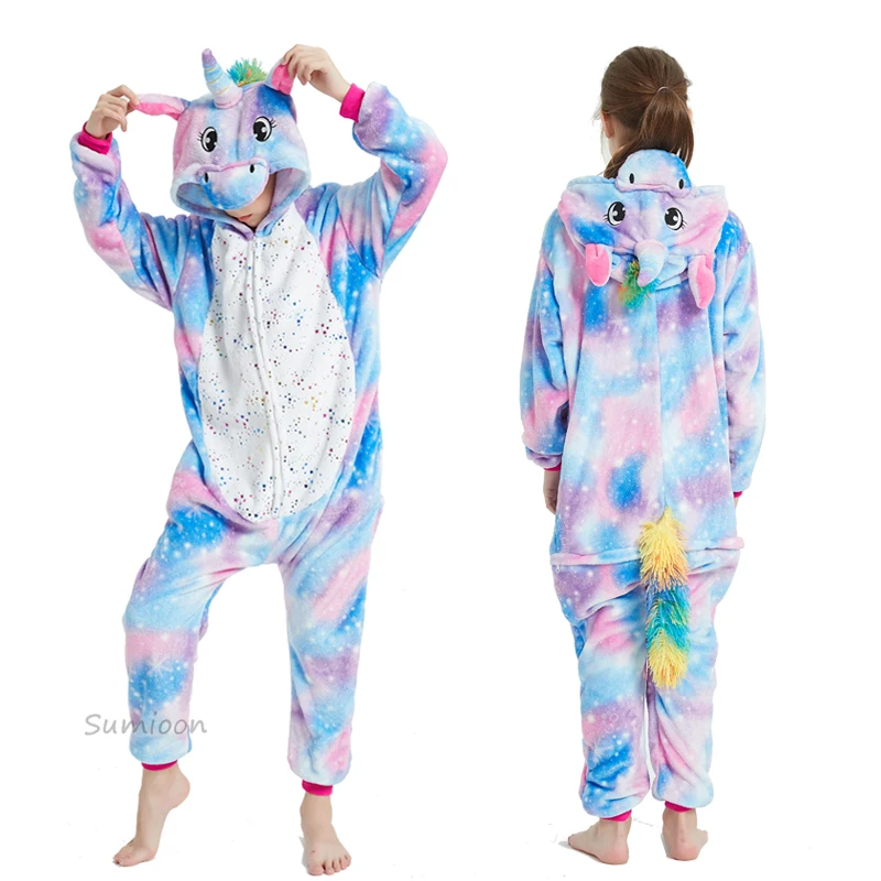Unicorn Kigurumi Pajamas For Children Baby Girls Pyjamas Boys Sleepwear Animal Panda Cat Onesie Kids Costume Jumpsuit Unicorn Kigurumi Pajamas For Children Baby Girls Pyjamas Boys Sleepwear Animal Panda Cat Onesie Kids Costume Jumpsuit
