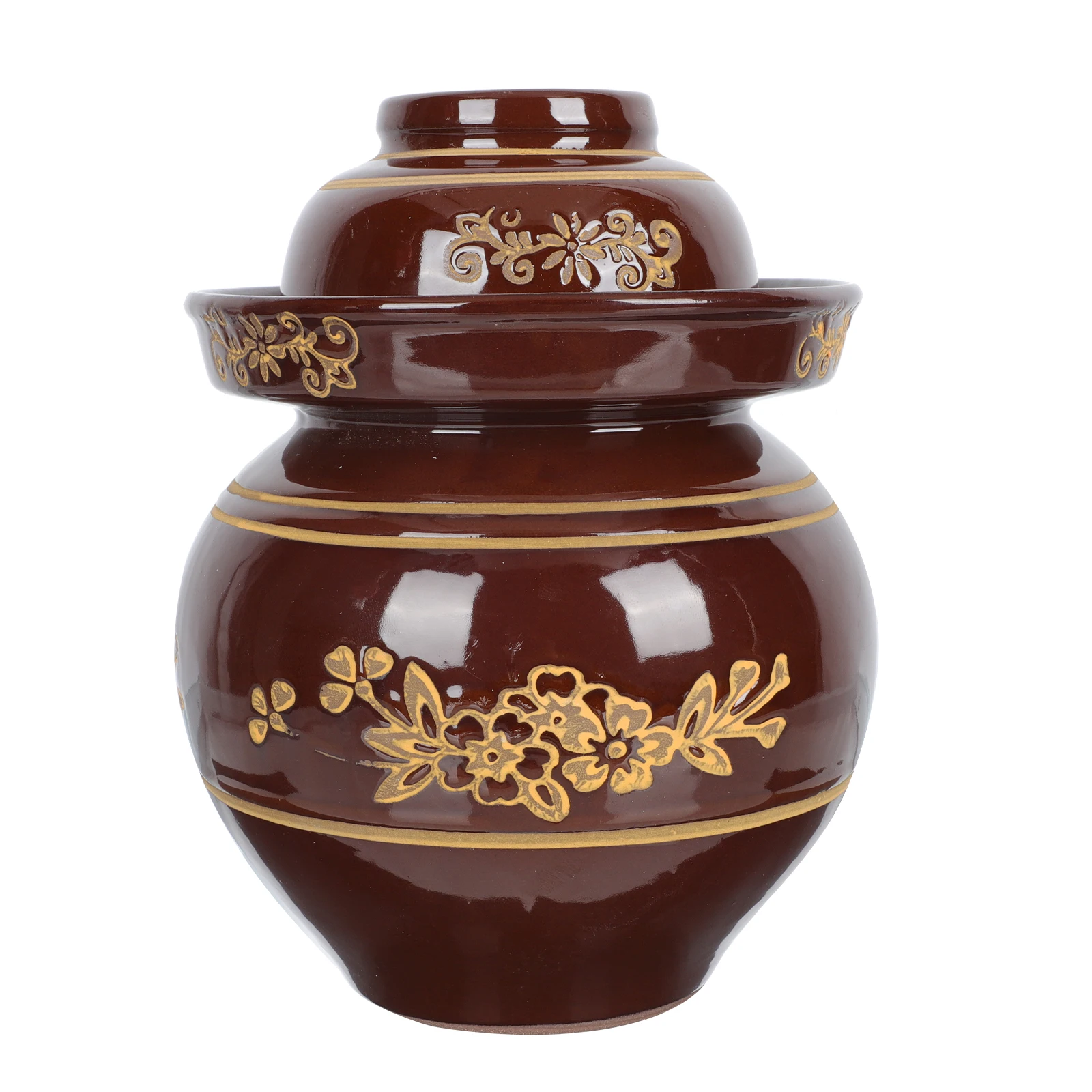 Household Japanese Korean Glass Pickle Jars Chinese Traditional Vegetables Fermentation Tank Jar Pickling Container | Дом и сад
