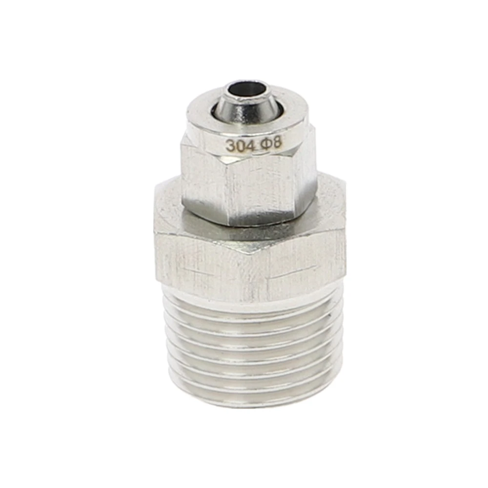Быстрое скручивание 6 мм 8 10 12 трубка до 1/8 &quot1/4&quot 3/8 &quot1/2&quot наружная резьба